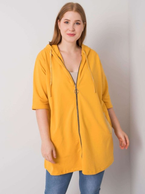 Bluza RV-BL-6863.59P ciemny żółty Bluza RV-BL-6863.59P ciemny żółty