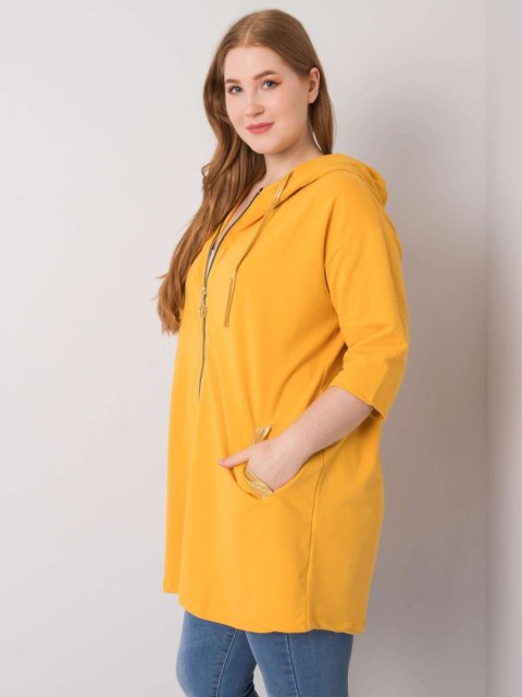 Bluza RV-BL-6863.59P ciemny żółty Bluza RV-BL-6863.59P ciemny żółty