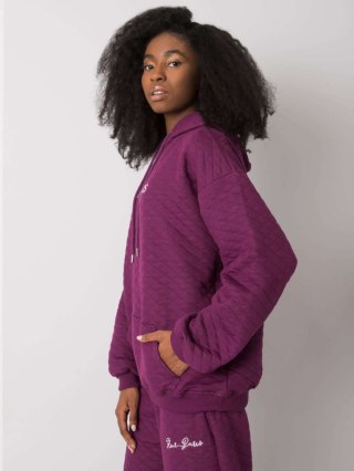 Bluza RV-BL-7452.16 ciemny fioletowy S/M