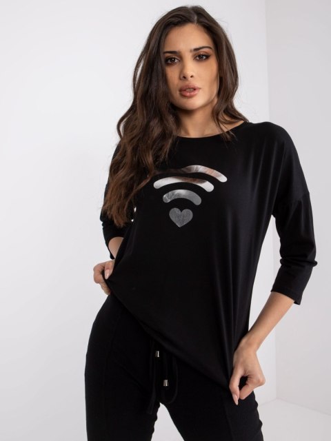 Bluzka RV-BZ-7547.12P czarny S/M Bluzka RV-BZ-7547.12P czarny S/M