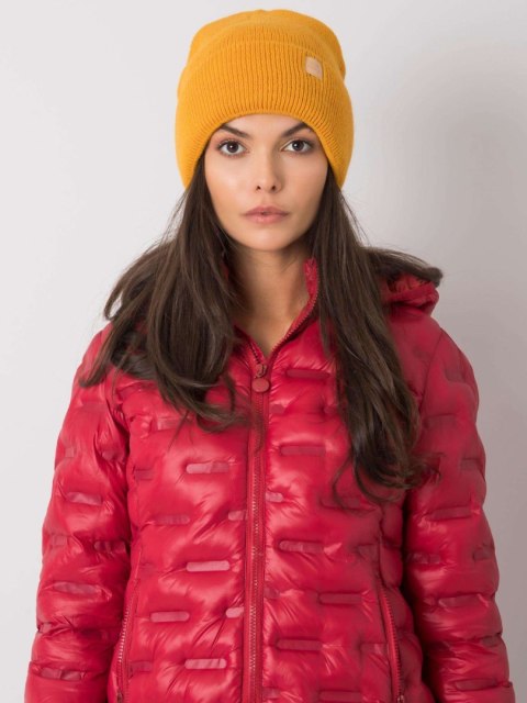 Czapka JK-CZ-29.13 ciemny żółty Czapka JK-CZ-29.13 ciemny żółty