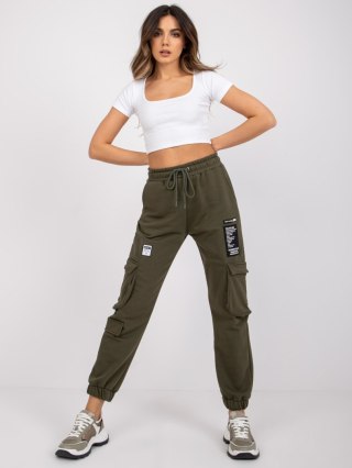 Spodnie dresowe RV-DR-7461.03 khaki S/M