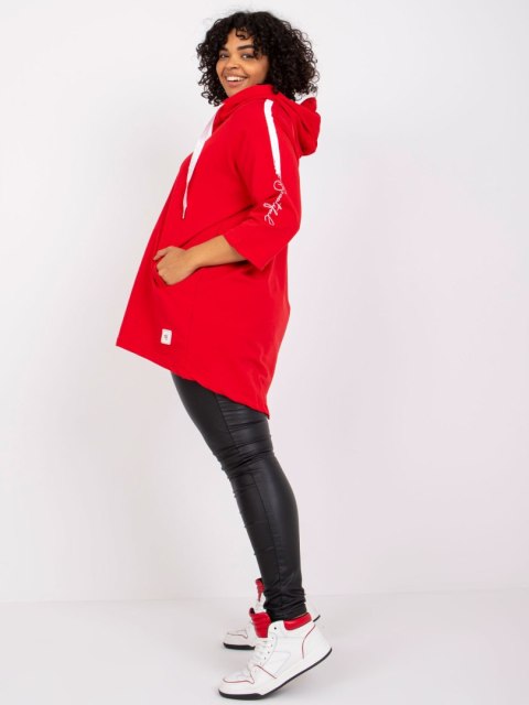 Bluza RV-BL-6796.86 czerwony Bluza RV-BL-6796.86 czerwony