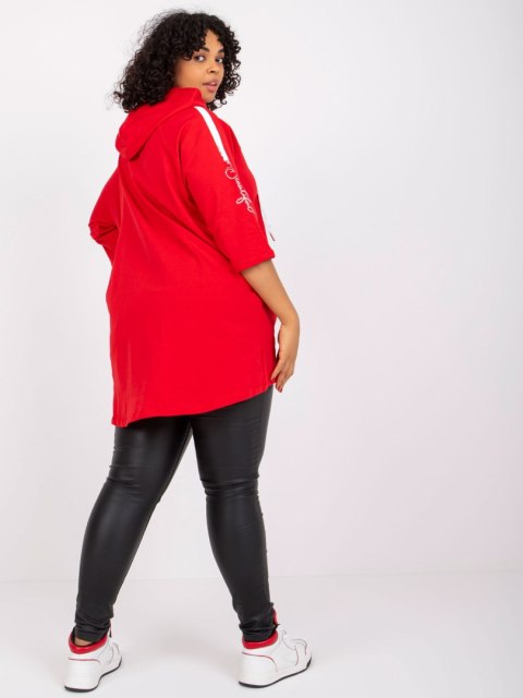 Bluza RV-BL-6796.86 czerwony Bluza RV-BL-6796.86 czerwony