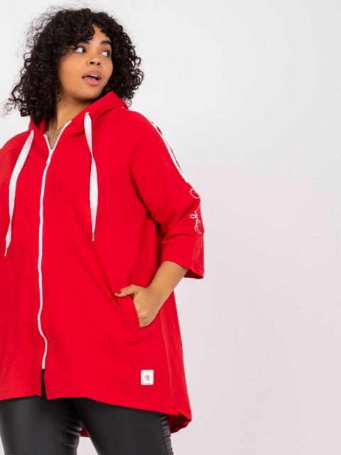 Bluza RV-BL-6796.86 czerwony Bluza RV-BL-6796.86 czerwony