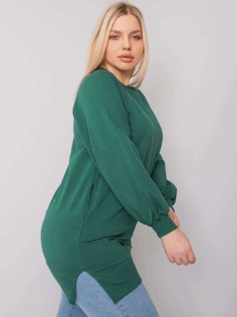 Bluzka RV-BZ-7227.95 ciemny zielony Bluzka RV-BZ-7227.95 ciemny zielony