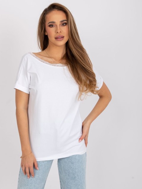 Bluzka RV-BZ-7544.00 biały L Bluzka RV-BZ-7544.00 biały L