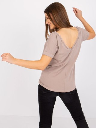 Bluzka RV-BZ-7544.00 ciemny bezowy XL