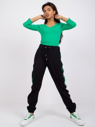 Spodnie dresowe RV-DR-7456.14P czarny L/XL