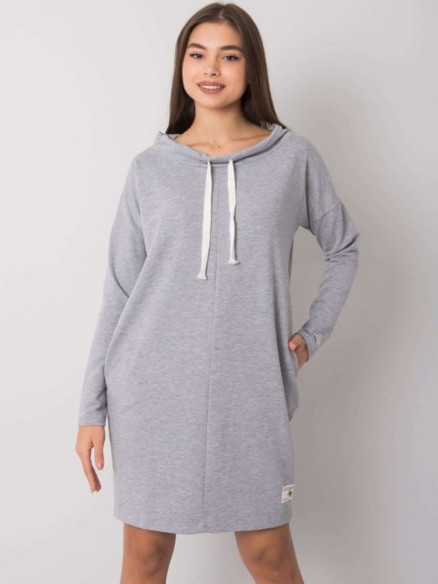 Sukienka RV-SK-7160.43P szary L/XL Sukienka RV-SK-7160.43P szary L/XL