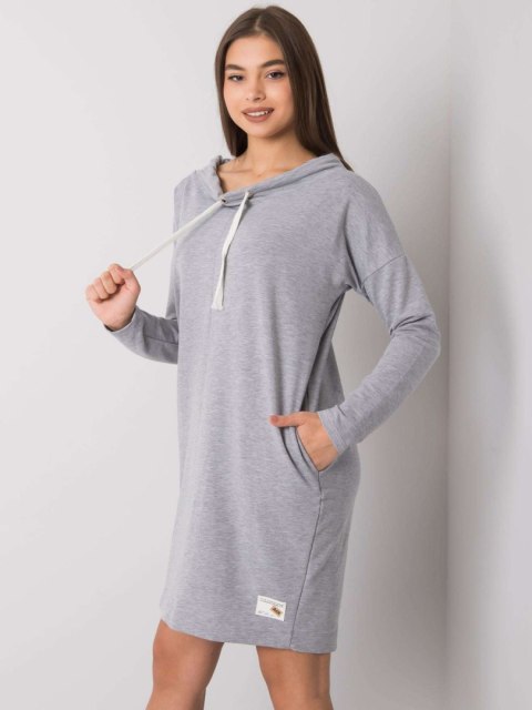 Sukienka RV-SK-7160.43P szary L/XL Sukienka RV-SK-7160.43P szary L/XL