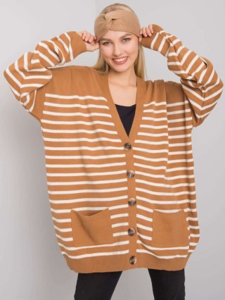 Sweter FE-SW-3346.56P camelowy