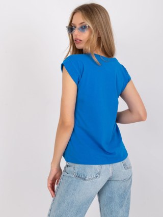 T-shirt RV-TS-7543.12X ciemny niebieski M