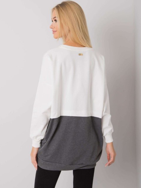 Bluza RV-BL-7197.89P biało-szary L/XL