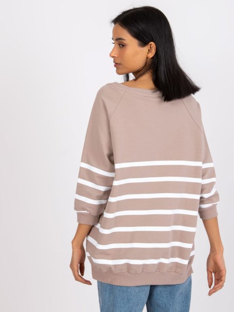 Bluzka RV-BZ-7556.68 ciemny bezowy L/XL Bluzka RV-BZ-7556.68 ciemny bezowy L/XL