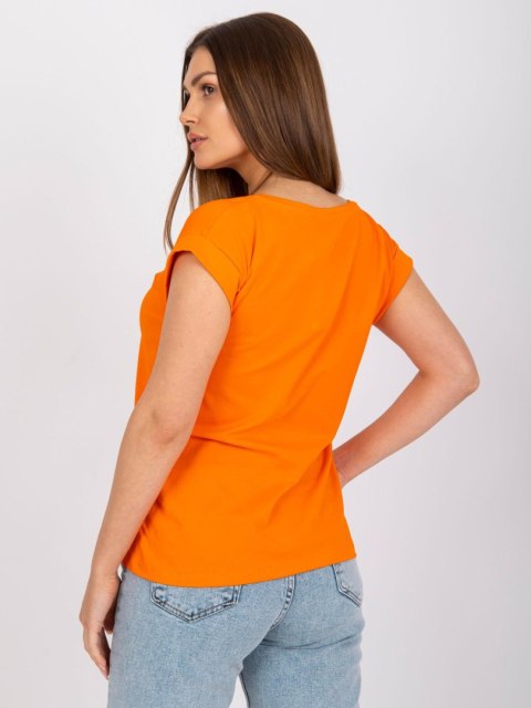 T-shirt RV-TS-7543.12X pomarańczowy S