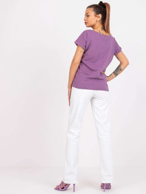 T-shirt TW-TS-1001.30X fioletowy S T-shirt TW-TS-1001.30X fioletowy S