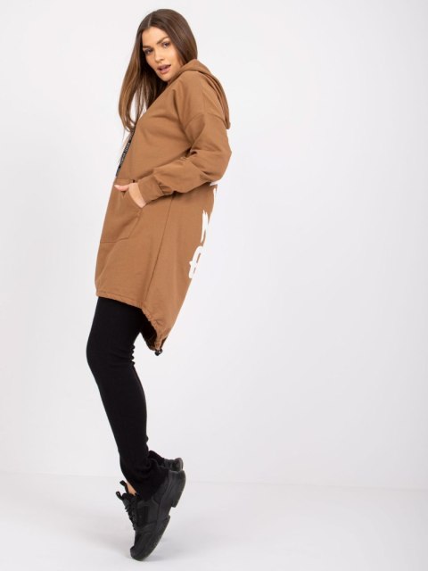 Bluza DHJ-BL-20136.37 camelowy Bluza DHJ-BL-20136.37 camelowy