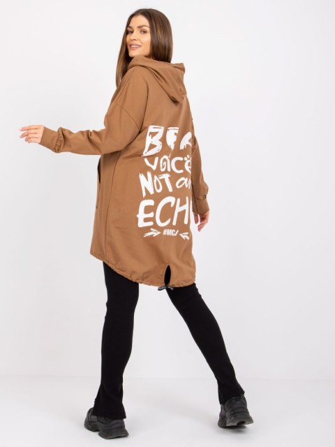Bluza DHJ-BL-20136.37 camelowy Bluza DHJ-BL-20136.37 camelowy