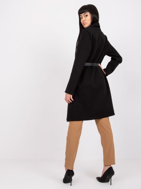 Płaszcz DHJ-PL-2861.91 czarny Płaszcz DHJ-PL-2861.91 czarny