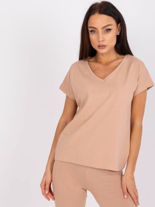 T-shirt AP-TS-A-004 camelowy XL