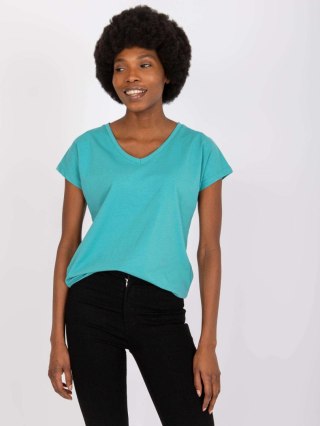 T-shirt AP-TS-A-004 turkusowy S