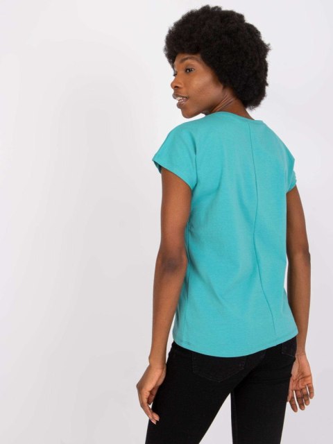 T-shirt AP-TS-A-004 turkusowy S T-shirt AP-TS-A-004 turkusowy S