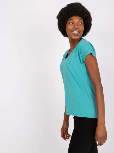 T-shirt AP-TS-A-004 turkusowy S T-shirt AP-TS-A-004 turkusowy S