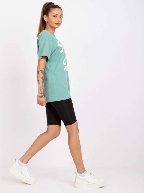 T-shirt FA-TS-7677.91P mietowy T-shirt FA-TS-7677.91P mietowy