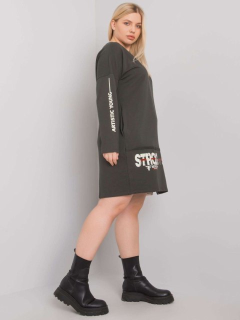 Tunika RV-TU-7222.80P ciemny khaki Tunika RV-TU-7222.80P ciemny khaki
