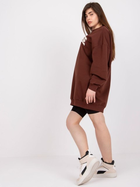 Bluza FA-BL-7649.85P ciemny brązowy Bluza FA-BL-7649.85P ciemny brązowy