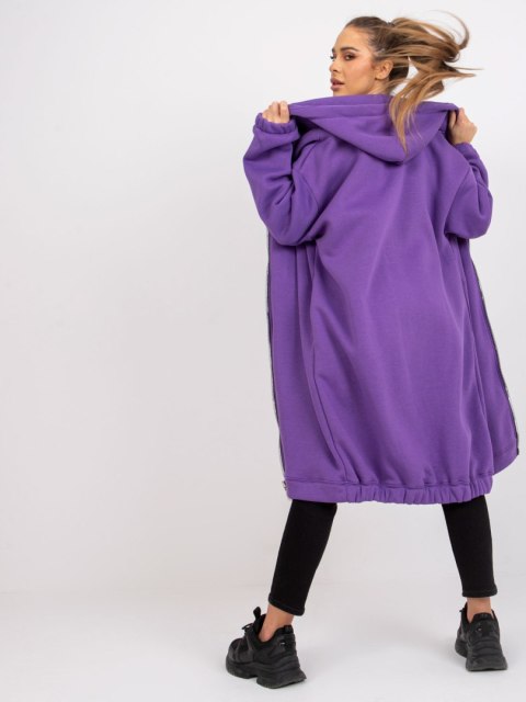 Bluza RV-BL-7464.97P ciemny fioletowy S/M