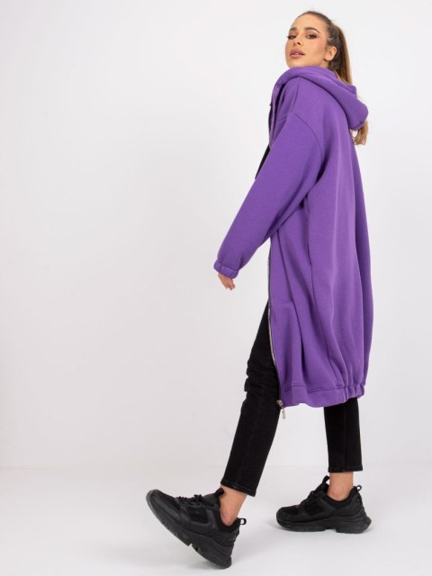 Bluza RV-BL-7464.97P ciemny fioletowy S/M