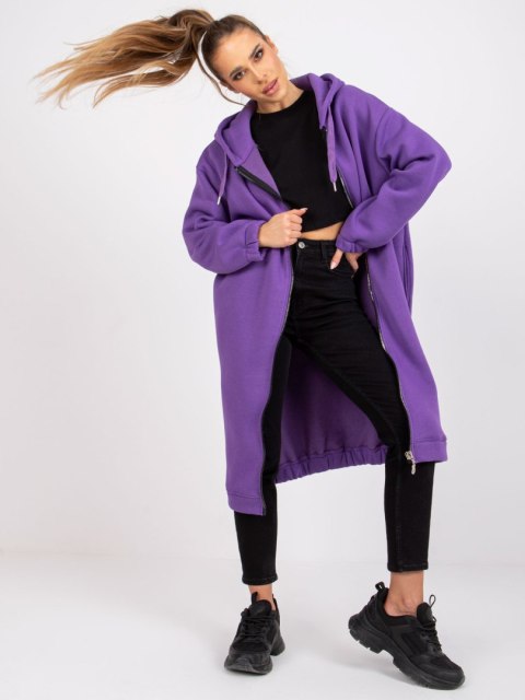 Bluza RV-BL-7464.97P ciemny fioletowy S/M