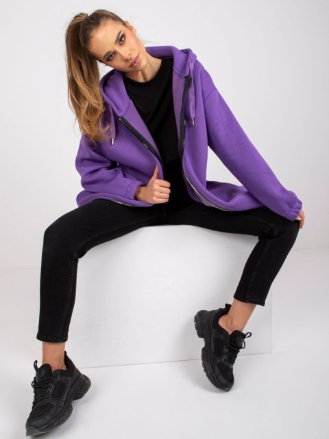 Bluza RV-BL-7464.97P ciemny fioletowy S/M