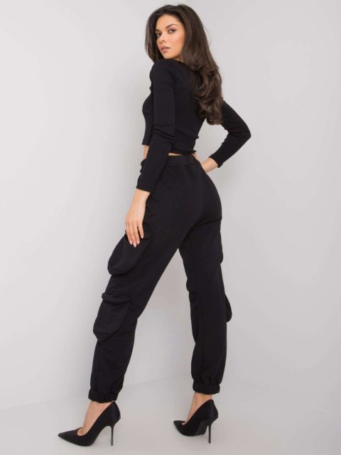 Spodnie dresowe RV-DR-7364.01P czarny L/XL Spodnie dresowe RV-DR-7364.01P czarny L/XL