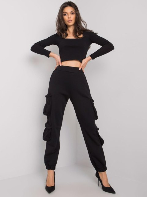 Spodnie dresowe RV-DR-7364.01P czarny L/XL Spodnie dresowe RV-DR-7364.01P czarny L/XL