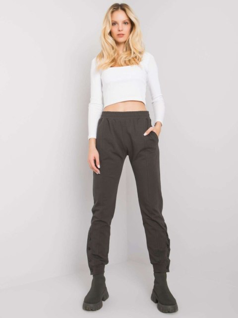 Spodnie dresowe RV-DR-7365.17P ciemny khaki L/XL