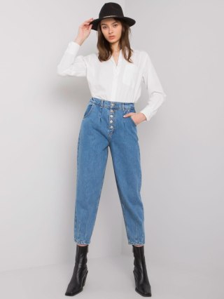 Spodnie jeans MR-SP-5180.35 niebieski 26