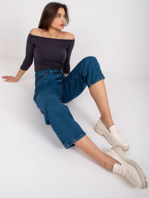 Spodnie jeans RO-SP-2503.64 ciemny niebieski 34