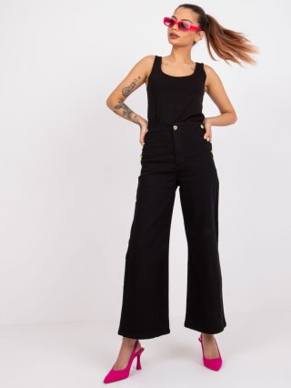 Spodnie jeans RO-SP-PNT-N04.34 czarny 40