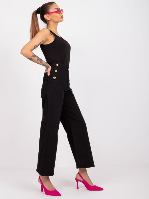 Spodnie jeans RO-SP-PNT-N04.34 czarny 40