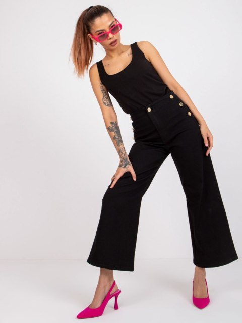 Spodnie jeans RO-SP-PNT-N04.34 czarny 40