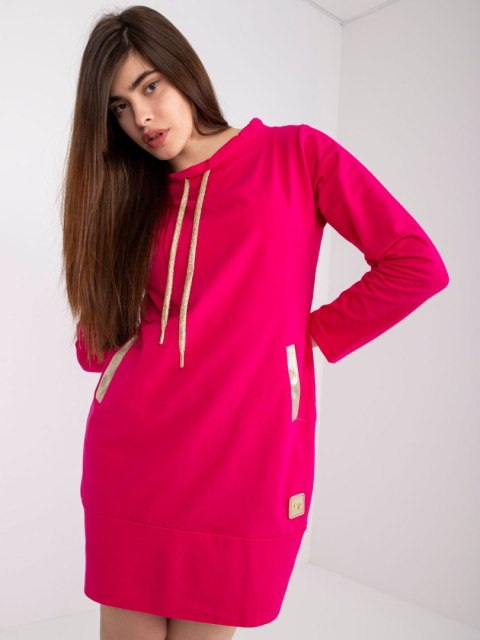 Sukienka RV-SK-6067.15X fuksjowy L/XL Sukienka RV-SK-6067.15X fuksjowy L/XL