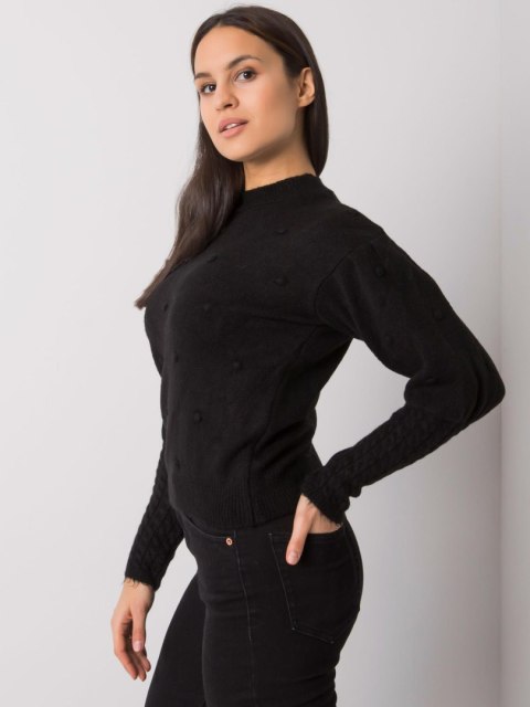 Sweter ASM-SW-7424.17 czarny Sweter ASM-SW-7424.17 czarny