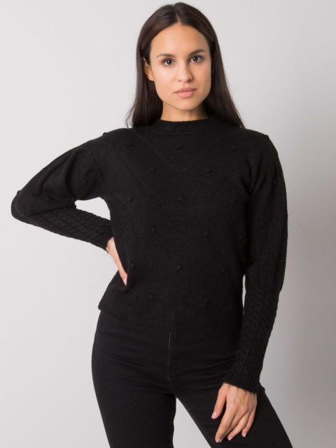 Sweter ASM-SW-7424.17 czarny Sweter ASM-SW-7424.17 czarny