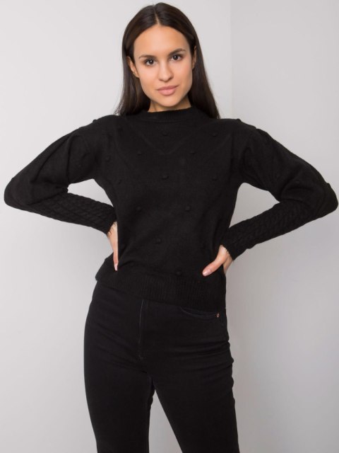 Sweter ASM-SW-7424.17 czarny Sweter ASM-SW-7424.17 czarny