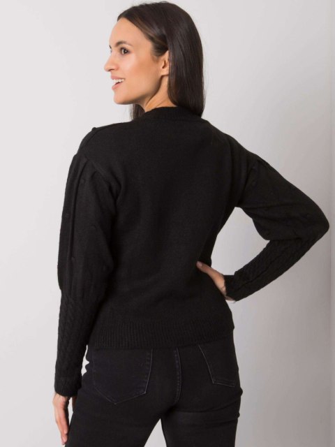 Sweter ASM-SW-7424.17 czarny Sweter ASM-SW-7424.17 czarny