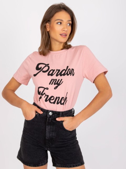 T-shirt FA-TS-7677.91P jasny różowy T-shirt FA-TS-7677.91P jasny różowy