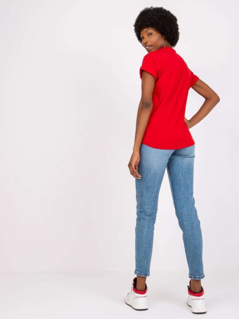 T-shirt RV-TS-7666.19 czerwony S/M T-shirt RV-TS-7666.19 czerwony S/M